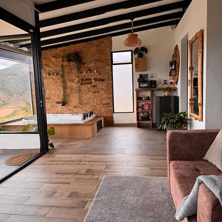 Glamping La Luna Mirador Jarana Villa De Leyva Dış mekan fotoğraf