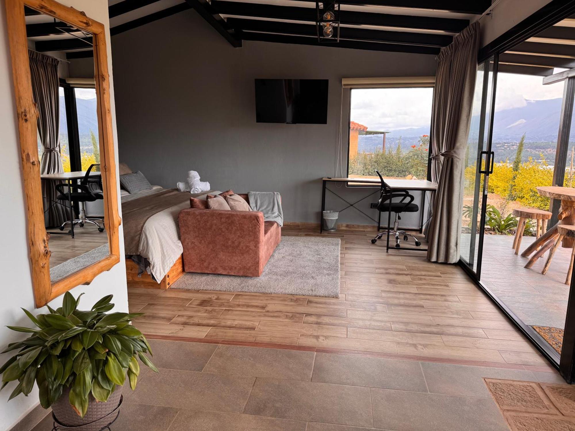 Glamping La Luna Mirador Jarana Villa De Leyva Dış mekan fotoğraf